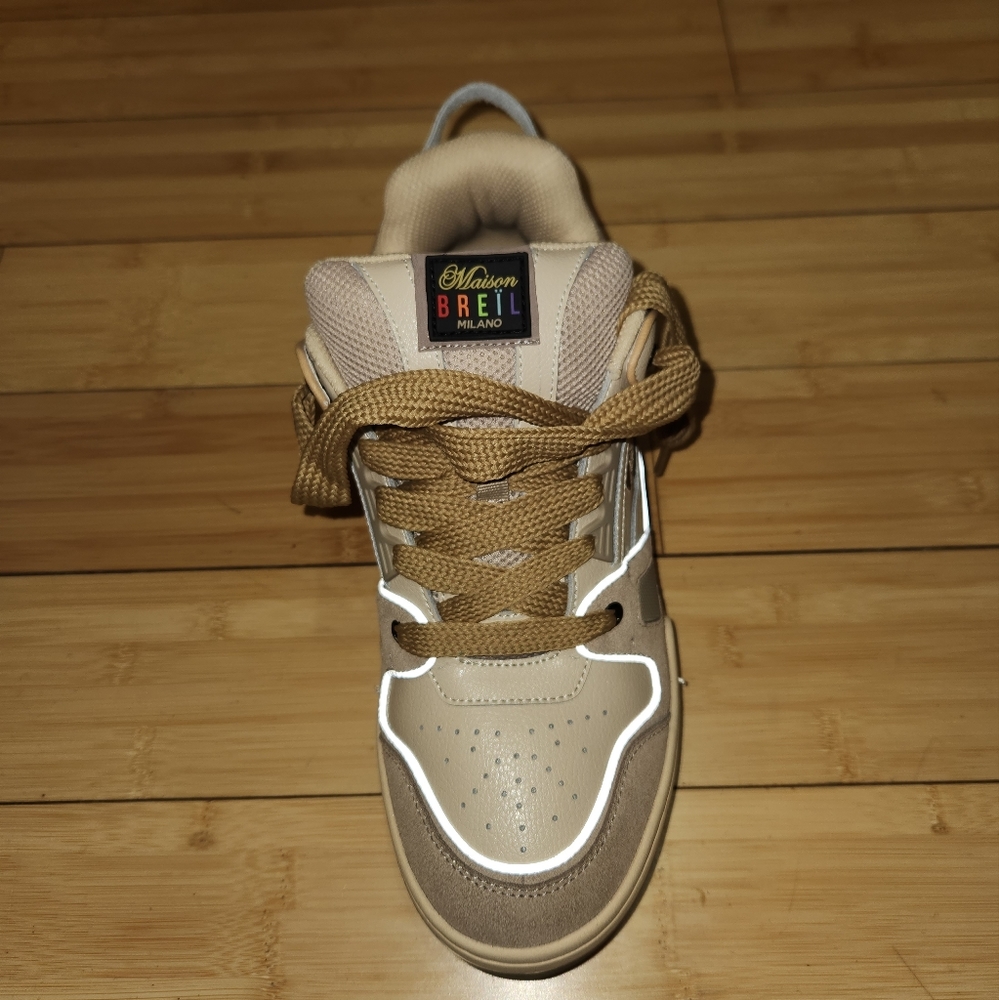 Maison Breïl Milano Luxury SBeezy Casual Sneakers Low Tan